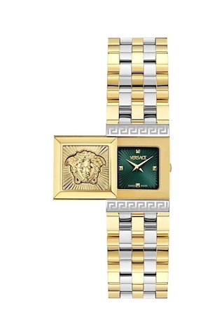 Versace Vrscve0c00125 Kol Saati Altın - Siyah