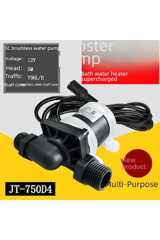 Suofeng 24v Dc Sürekli Akım Bloklu Motorlu Su Pompa, 7m Yükseklik, Isı/sıcak Su Döngüsü, 4/10 Santimetre Bağlantı, Endüstriyel Kullanim