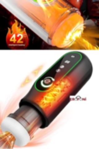 Erofoni Sıcaklık Ayarlı Otomatik İleri Geri Hareketli Emiş Özellikli 31 CM Usb Teknolojik Suni Vajina Mastürbatör