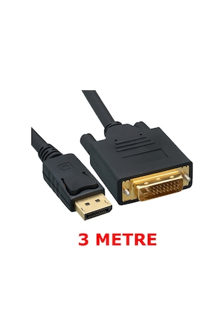 Displayport To Dvi Çevirici Kablo - Dp To Dvi 3M