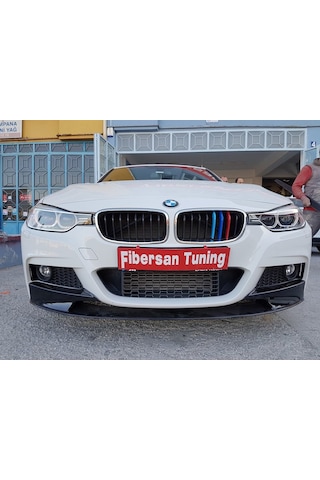 Bmw F30 Ön Tampon Lip - M Teknik(fiberglas)-fibersan Tuning