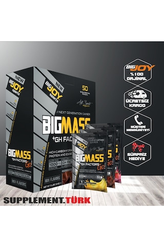 Bigjoy Bigmass Gh Go! 50 Paket 5000 Gram - Karbonhidrat (Gainer)