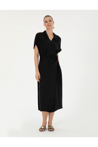 Pierre Cardin Kadın Siyah Elbise Dokuma 50283470-vr046 Siyah