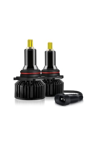 Xindoker Oto Led Far 6 Led Çip 360 Derece Aydınlatma 6000k Soğuk Beyaz 18000lm 9005 H7 H11 Ip65 Su Geçirmez