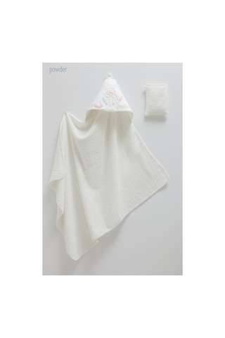 Caramell %100 Pamuk Bebek Havlusu 77x90 Pudra Crml.bsu2488.pdra 1 Yaş