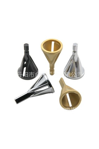 Yuntech01 Hss Üçlü Kanatlı Dış Kenar Testeresi, Metal Ve Ahşap İşlerinde Tıraşlama Ve Burr Kaldırma, Altıgen Saplı Premium Kalite Gümüş, 29g