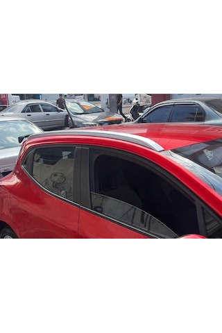 Renault Clio 4 2012-2019 Tavan Çıtası Gümüş Gri