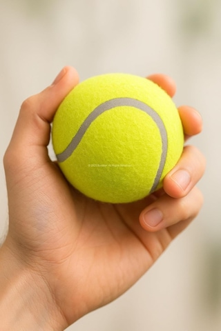 Lexroo 2'li Köpek Oyun Topu 7.5 Cm Orta Boy Premium Kalite Tenis Topu, Eğitim Ve Oyun Amaçlı