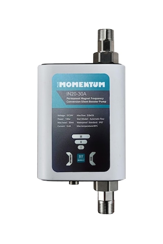 Momentum Sessiz Güneş Enerji Basınç Arttırıcı Pompa, 3 Bar 35 Lt/dk Sıcak Su Hidroforu, Pompamat