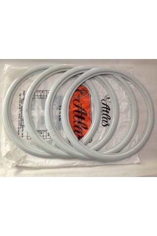 Atlas Motor 14 Jant Motosiklet Lastik Yanağı Beyaz 4 Adet Yanak