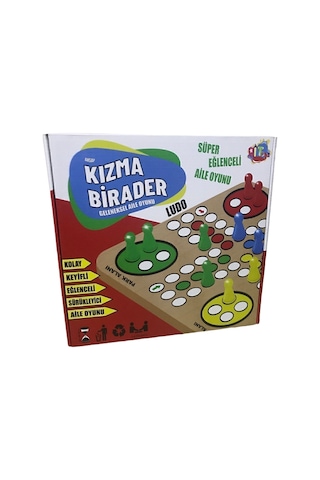 Ahşap Kızma Birader Geleneksel Aile Oyunu