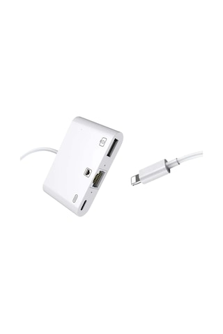 Büro Ev Ofis Cihazları İçin iOs Uyumlu çoklu Ethernet Adaptör