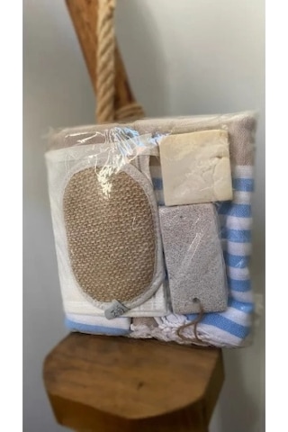 Mey İthalat Gelin Damat Hamam Banyo 5'li Set Diğer