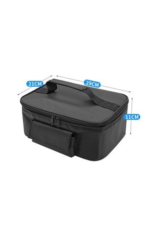 Sones Mzl005 12v Gıda Isıtıcıları Elektrikli Isıtıcı Öğle Yemeği Kutusu Konteyneri Siyah
