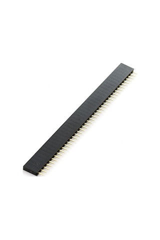 4 Adet 1x40 Pin Dişi Header Tek Sıra 2.54mm 180 Derece Kesilebilir Bölünebilir
