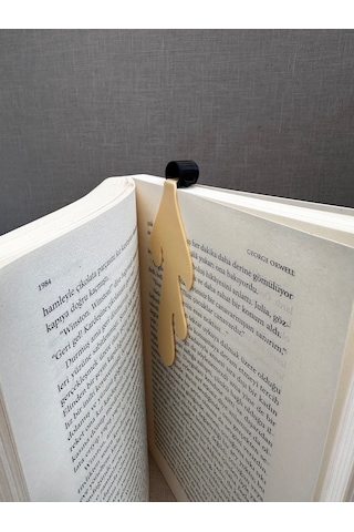 Latte Kitap Ayracı Kitap Ayracı - Kitap - Kahve - Modern - E