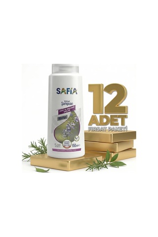 Safia Zayıf Ve Kırılgan Saçlar Şampuan 12x650 Ml