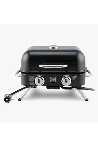 Kenmore Masa Üstü Gazlı Barbekü Siyah Siyah