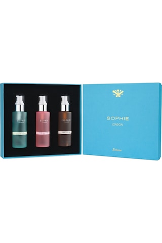 Sophie London Yüz Temizleme Jeli + Makyaj Temizleme Jeli + Saç Bakım Yağı 3 x 100 ML