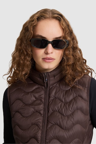 U.S. Polo Assn. Kadın Koyu Kahverengi Yelek 50326246 Vr084