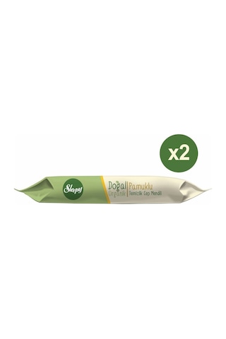 Sleepy Doğal Organik Temizlik Cep Mendil 2 X 10'Lu Paket 300 Yaprak