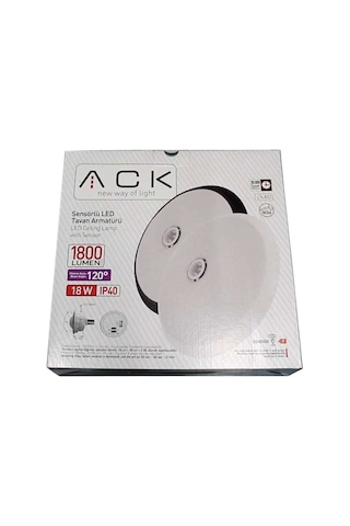 Ack Acil Kitli Ful Ledli Sensörlü Glop 6500k Beyaz