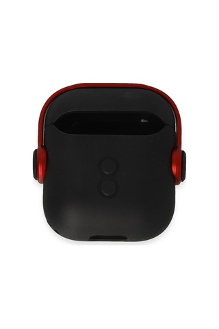 Uryport Apple Airpods Uyumlu 2 2.nesil Cool Kılıf - Siyah-kırmızı Çok Renkli