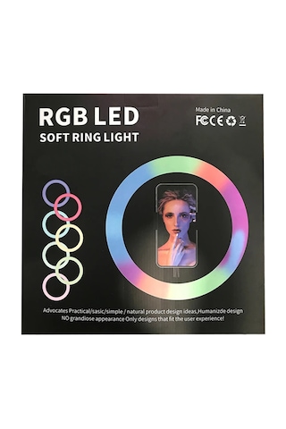 Rgb Led Mj30 Ringlight 12 İnç Led Işık - Çeşitli Renk -