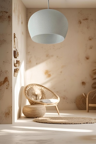 Rustik İskandinav Serisi Beton Görünümlü Tekli Avize Sarkıt Çevre Dostu Avize Salon Mutfak Çok Renkli