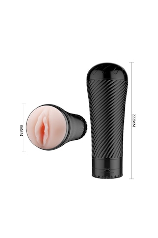X-sense Pink Pussy Süper Realistik Titreşimli Vajina Mastürbatör