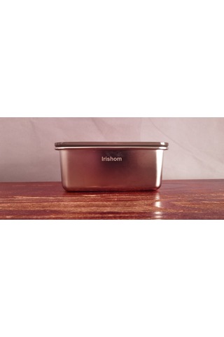 Ruicoo 1000ml Paslanmaz Çelik Yemek Saklama Kutusu - Hijyenik, Anti-korozif, Piknik Ve Bento İçin Dayanıklı Gümüş