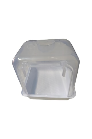 17x17x20 Ölçülerinde Orta Boy Kırılmaz Banyoluk Beyaz