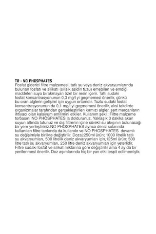 Prodac No Phosphates 200 Ml Fosfat Ve Silikat Giderici Filtre