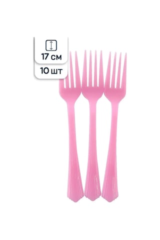 Riota Tek Kullanımlık Plastik Çatal Takımı 17 Cm 10 Adet 169670615 10