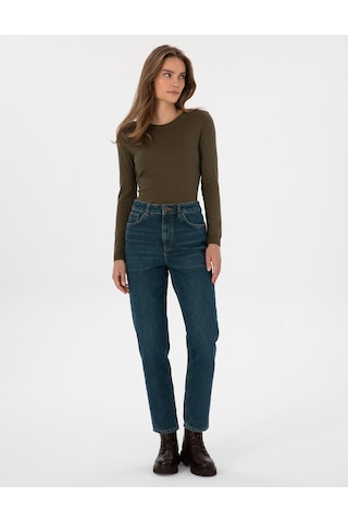 Pierre Cardin Kadın Koyu İndigo Pantolon Jean 50308396-vr089 Koyu İndigo