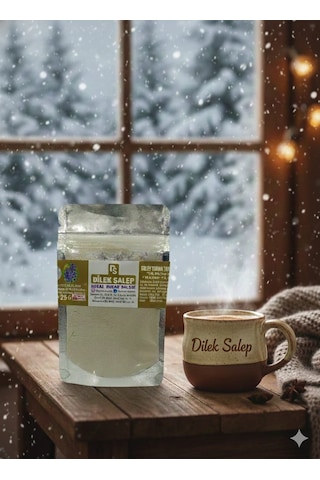 Meşhur Bucak Salebi,dilek Salep,salep 25g,saf Salep