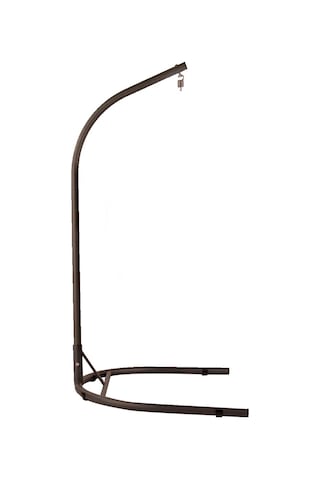ReHome Capri Swing Tek Kişilik Metal Salıncak Ayağı Kahve Kahverengi