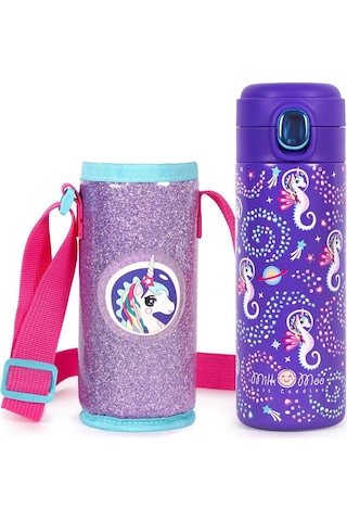 Milk&moo Çelik Çocuk Matarası Ayris 420 Ml Mor