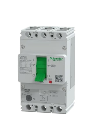 Schneider Electric Gopact Mccb G20F3A100 100A 36Ka Ayar Sahalı Şalter (200B, 3P3D)