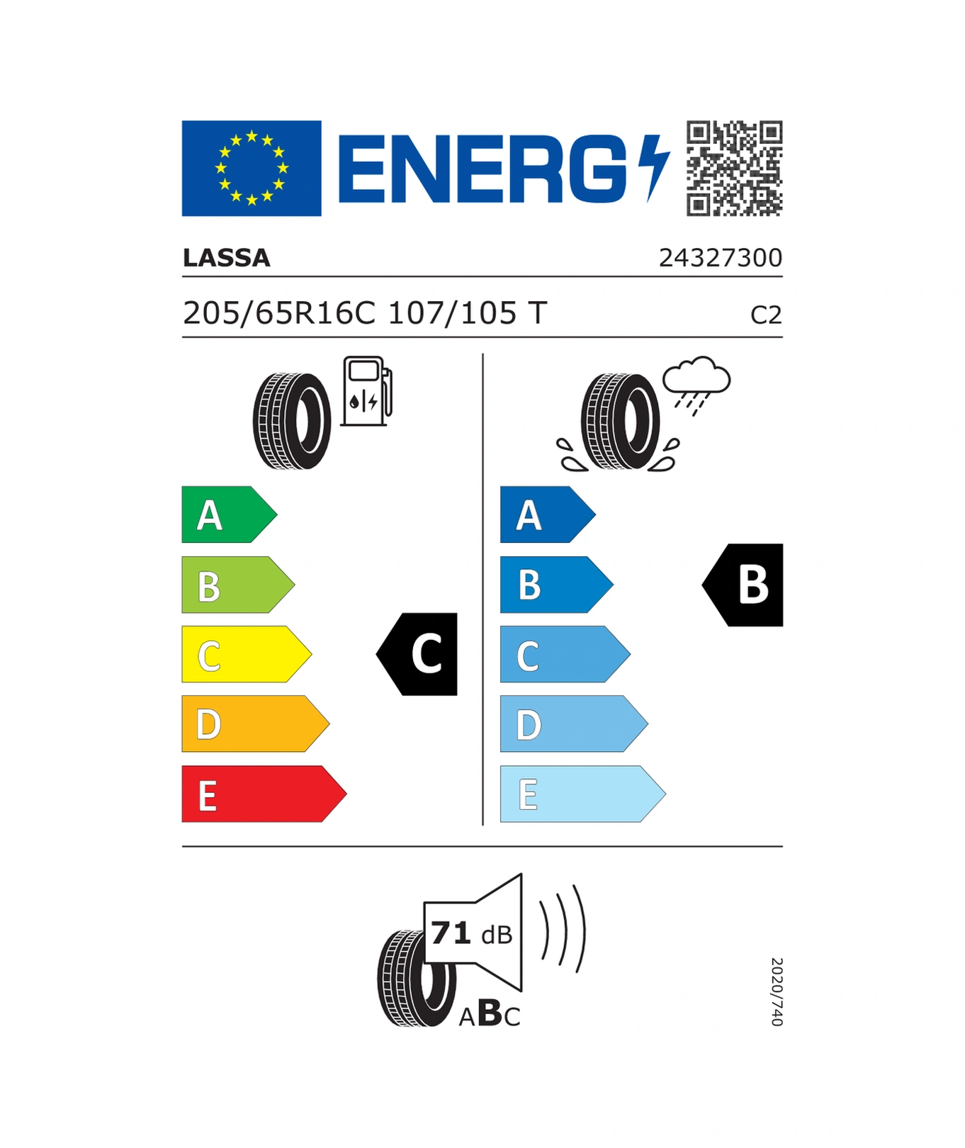 Lassa 205/65R16C 107/105T Transway 2 Yaz Lastiği 2025