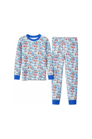 Sea Bubbles Arabalı Çocuk Pijama Takımı 001
