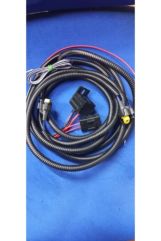12v H8 Sis Far Tesiatı Kablolu Hazır Şekilde