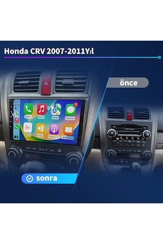 Honda Crv 2007-2011yıl 4gb Ram 64g Rom Multimedya