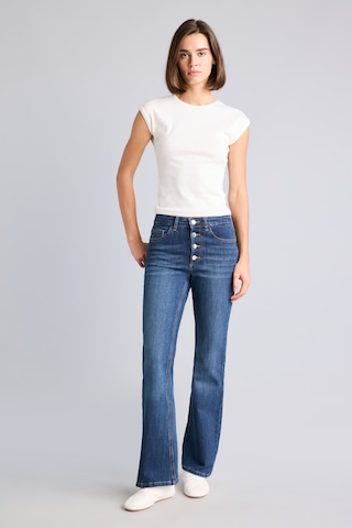 Defacto Mıa Düğmeli Flare Fit Normal Bel Jean Pantolon I4311ax26wnnm34 Mavi-nm34