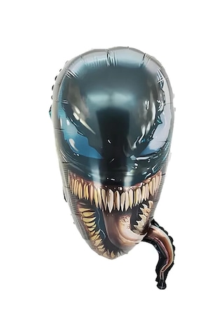 Zehirli Öfke Venom 4 Yaş Doğum Günü Balon Set Venom Kırmızı Konsept Doğum Günü Parti Balon Set 5