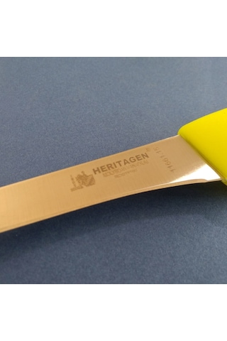 Heritagen Düz Sıyırma Bıçağı Kemiksiz Bıçak 15 CM Çok Renkli