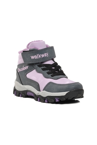 Walkway Leo-p Lila İçi Kürklü Çocuk Outdoor Bot 001