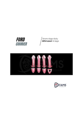 Ford Tourneo Courier Krom Kapı Kolu 4 Kapı 2014 Üzeri P. Çelik