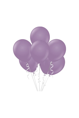 Lavanta Retro Lateks Balon 10'lu