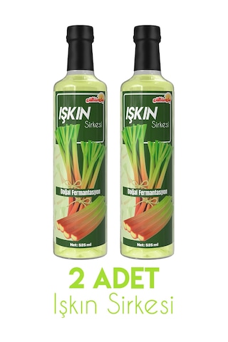 Güllüoğlu Işkın Sirkesi X 2 Adet 525ml
